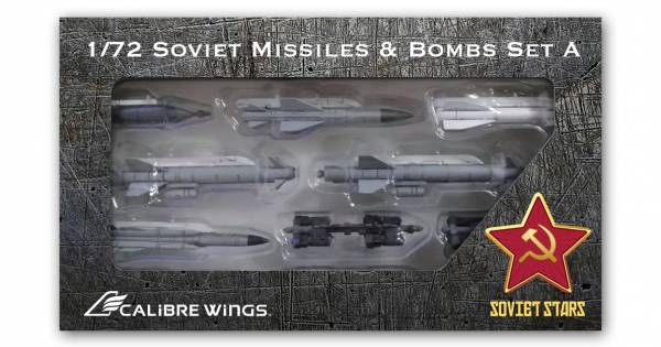1/72 SOVIET MISSILES & BOMBS SET A Details about   Calibre Wings CA72EW01 