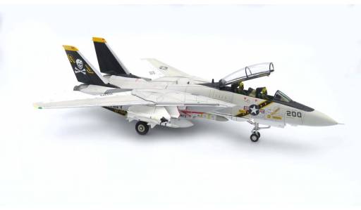 Calibre Wings 1:72 F-14A Tomcat USN VF-84 Jolly Rogers AJ201 Weathered Finish 