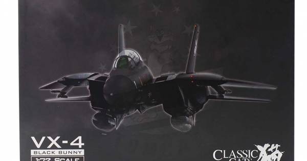 CALIBRE WINGS 1/72 F-14A US NAVY CLASSIC CATS VX-4 BLACK